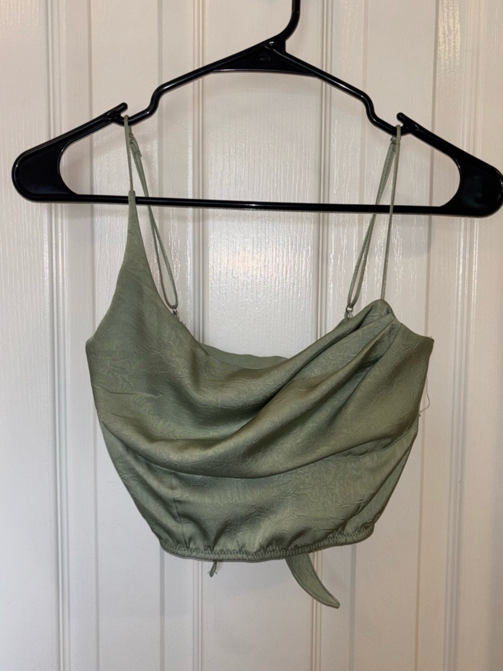 Urban Outfitters Tie Back Asymmetrical Top